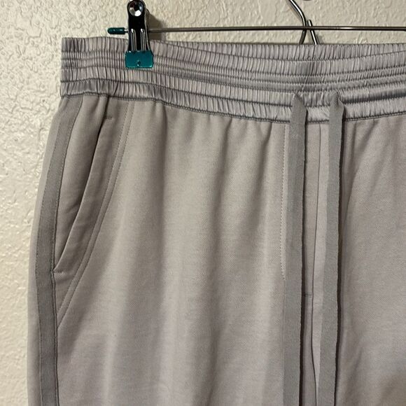 Lafayette 148 New York Light Gray Joggers Large - Picture 4 of 6